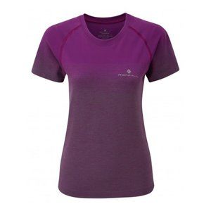 Ronhill Women's Infinity Marathon Tee Running Top Purple Size XXS/XS